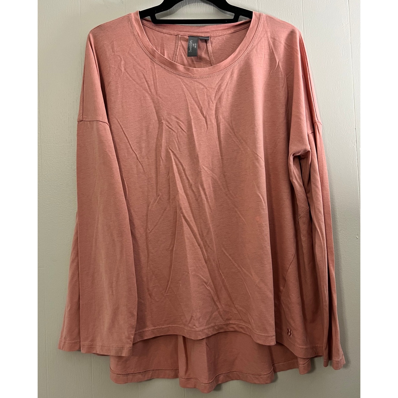 Sweaty Betty London Long Sleeve Hi Lo Activewear Shirt Size Us 12 Uk L
